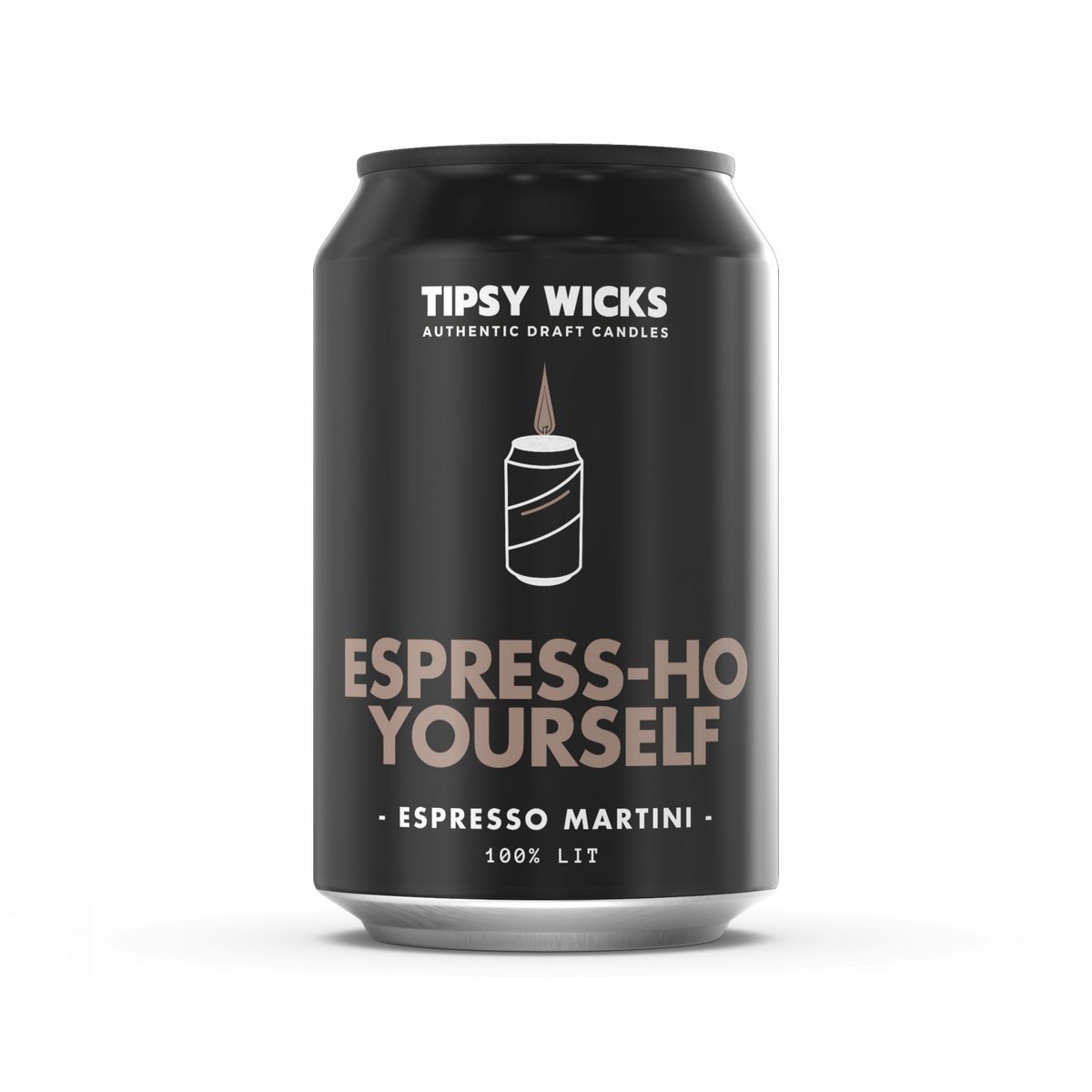 Tipsy Wicks Soy Wax Candle - Espress-Ho Yourself